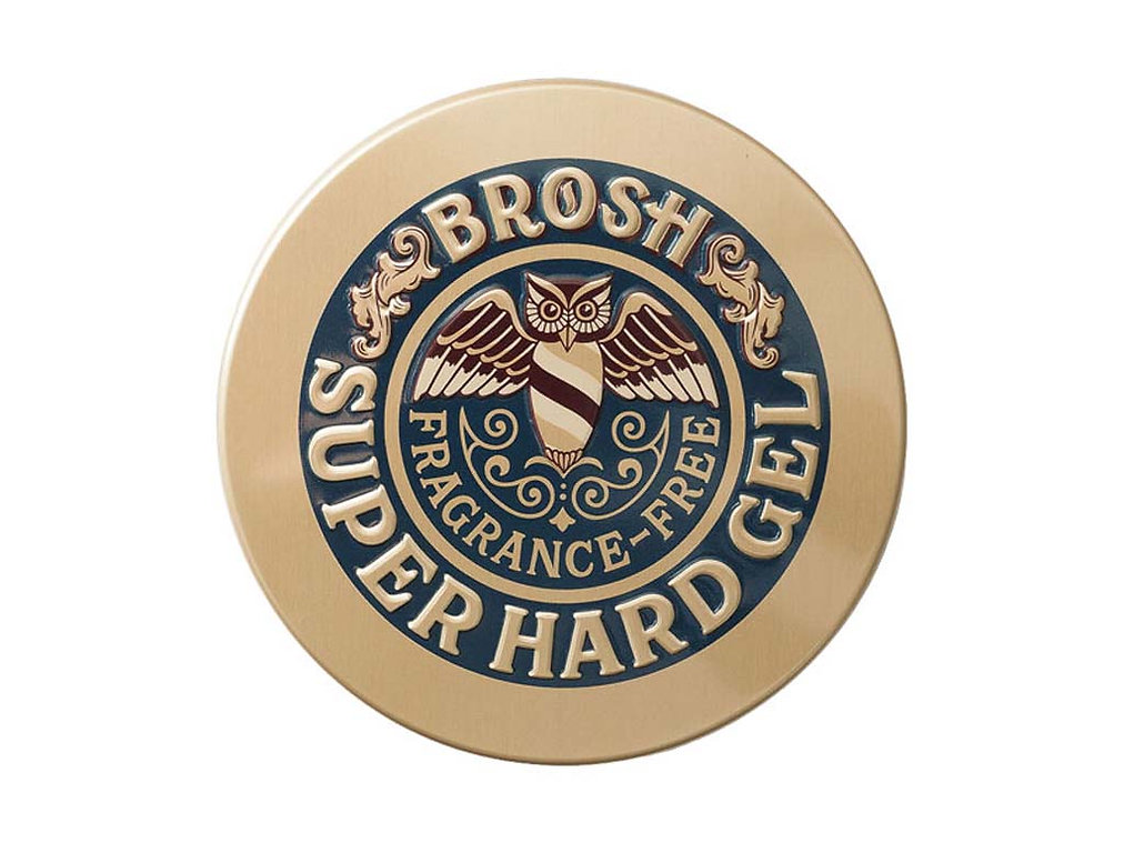Brosh Super Hard Uncented Gel 200ml