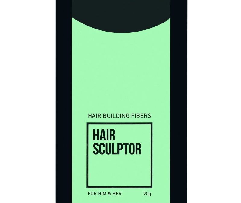Hair Sculptor Hair Building Fibers Zwart 25g