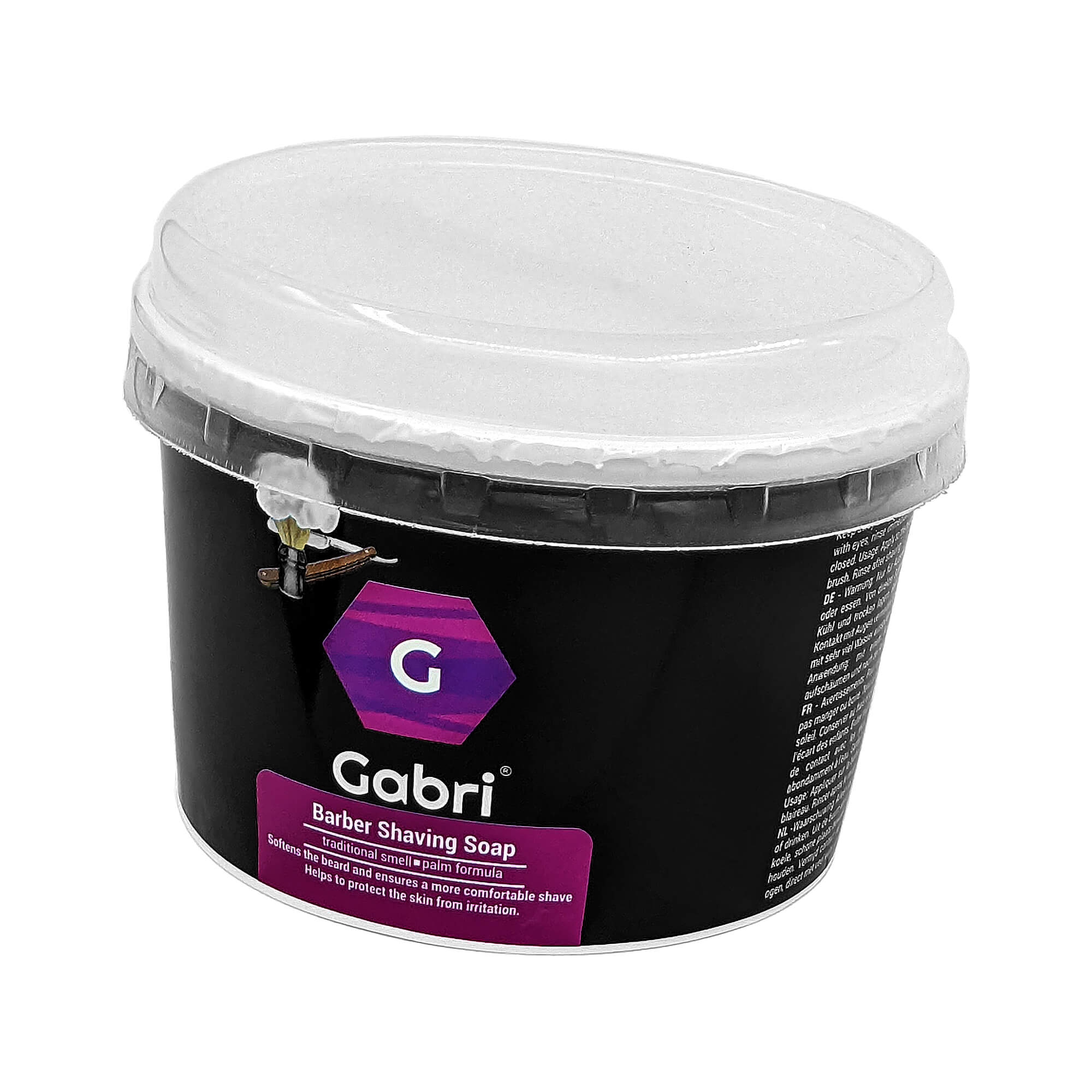 Gabri Shaving Soap in Bowl 140g - Afbeelding 4